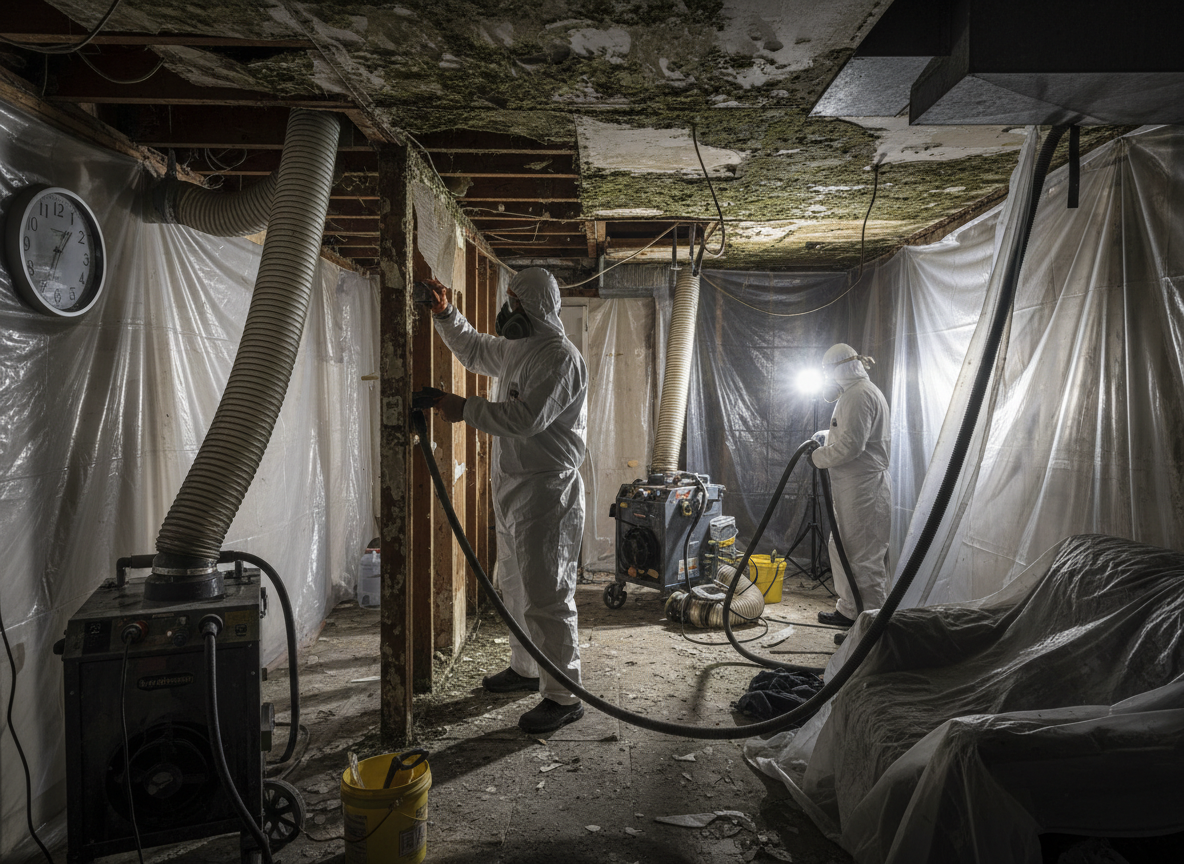 24 hour mold removal in Tujunga