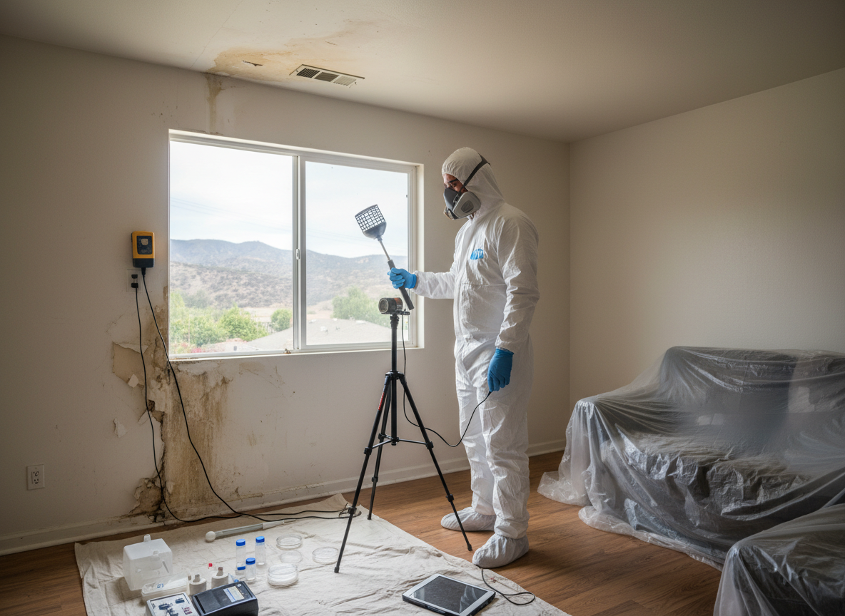 Air quality and mold testing in Tujunga