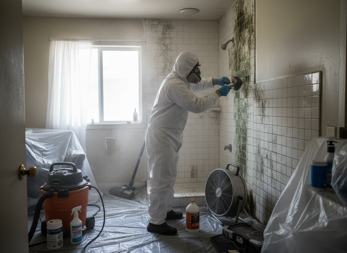 bathroom mold removal service in Tujunga