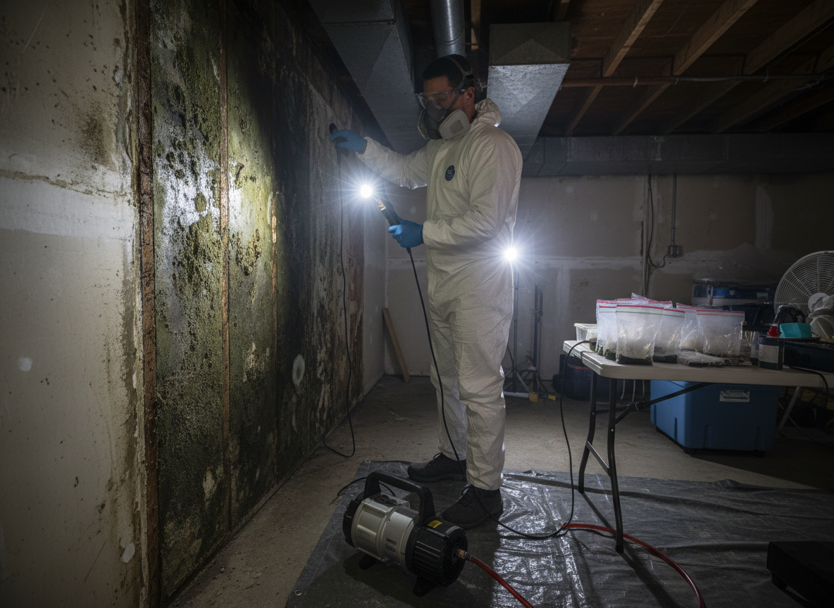 black mold inspection in Tujunga