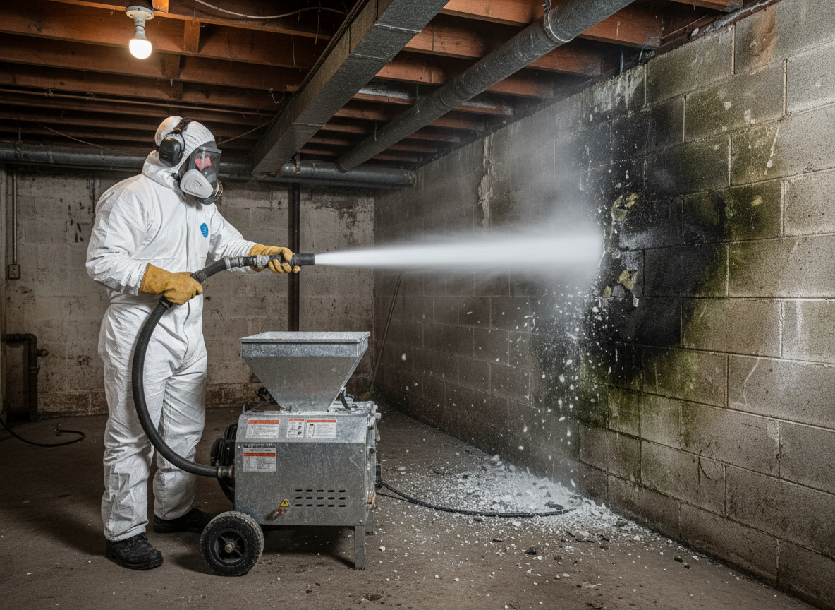 dry ice blasting mold in Tujunga