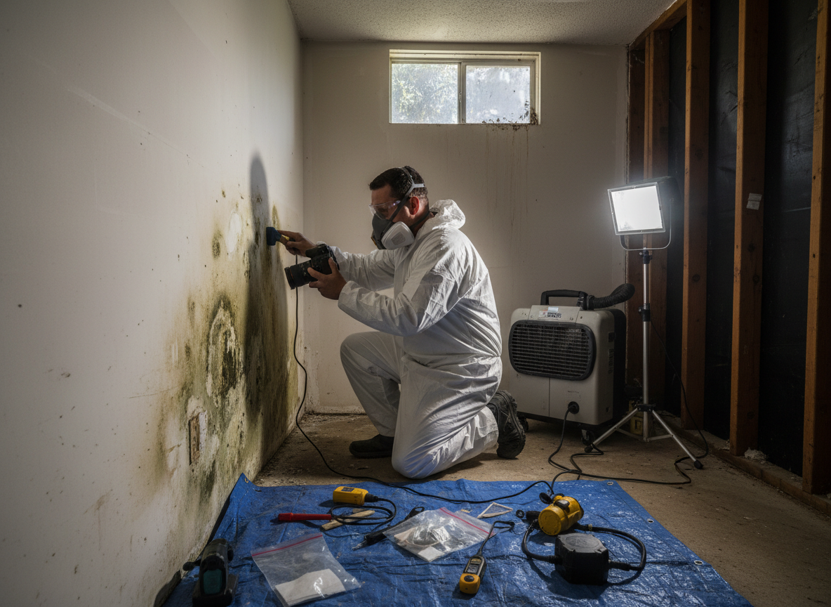 Mold Inspection in Tujunga