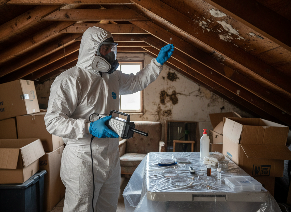 mold spore testing in Tujunga