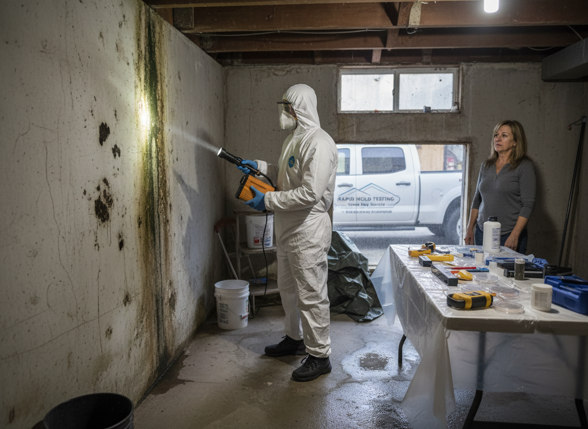 same day mold testing in Tujunga